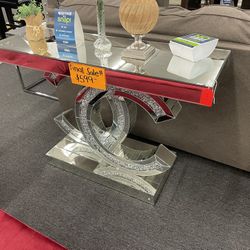 Console Mirrored Table $599 (financing Options Available)😍
