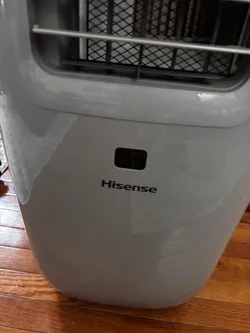 Hisense AP1019CR1G Portable Air Conditioner 6,000-6,999 BTU Gray 115V