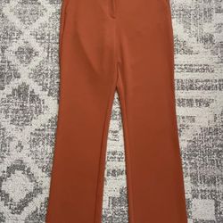 Aritzia Babaton Atelier Tall pants in Coral Size 10