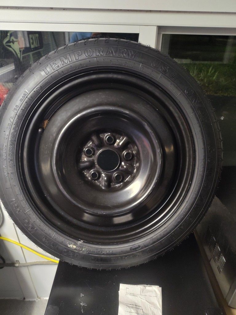 New Tire And Rim Donut I Believe