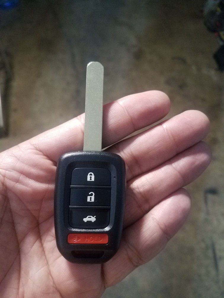 Made in Upland for $99 | 2013-22 Honda Head Key & Remote Copy (Fit, HRV, CRV, Accord, Civic, Pilot & more) 