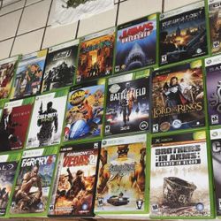 XBOX  360 Games 
