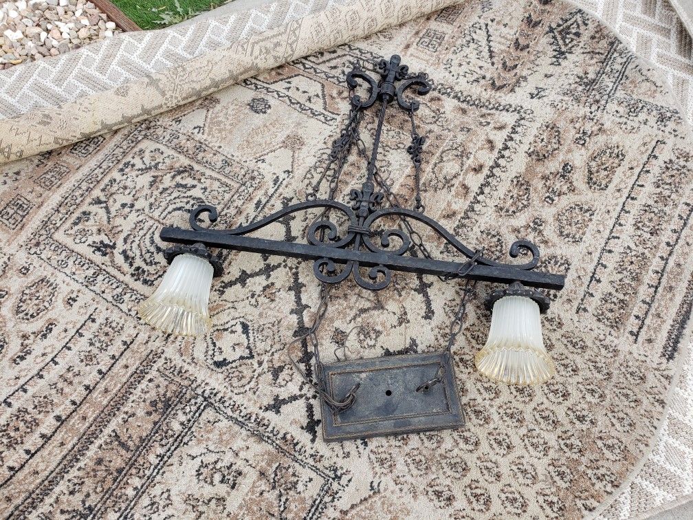 Hanging Light Fixture.