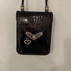 Brighton Designer Italian Leather Bumblebee Shoulder Handbag