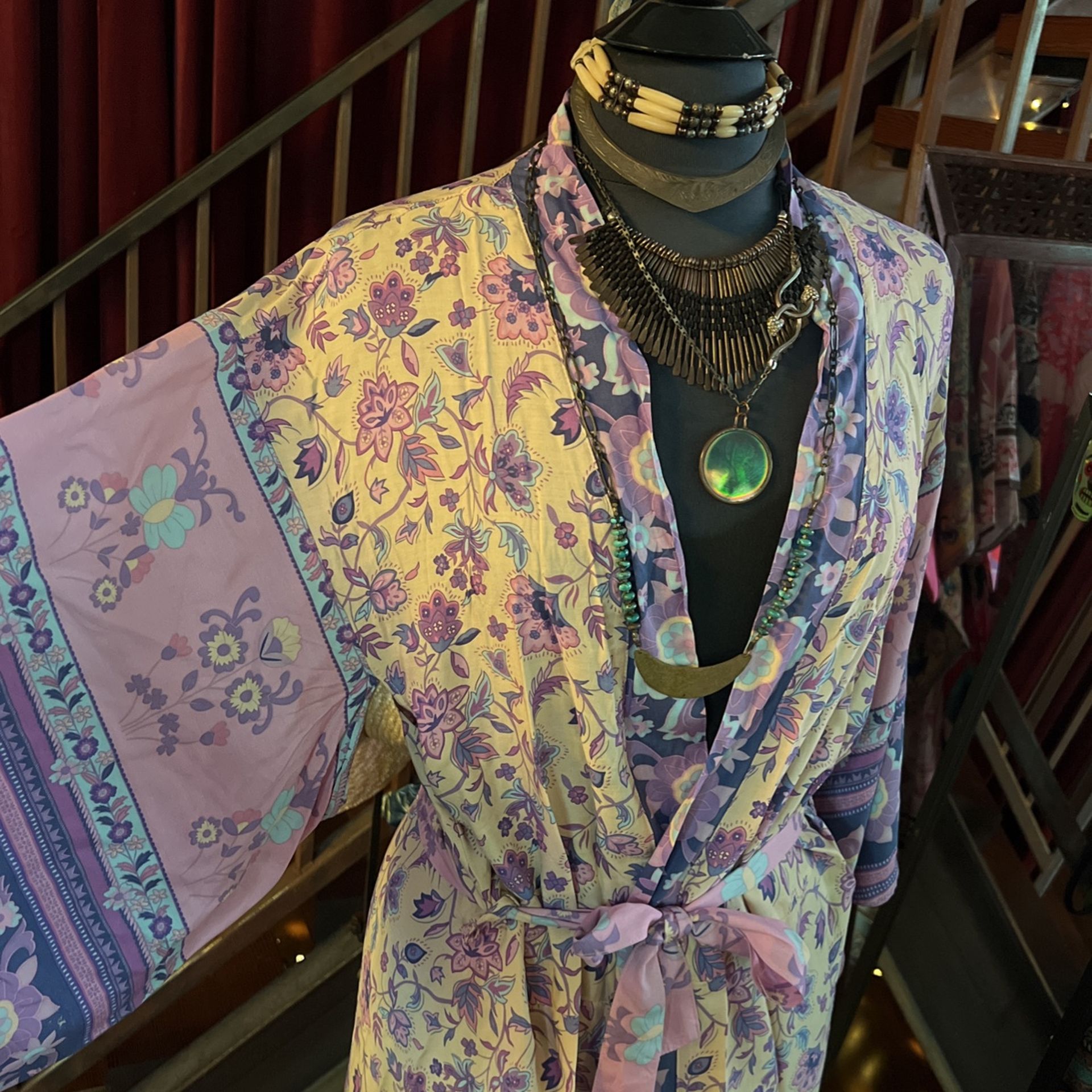 KIMONO S ! Vintage Jewelry Tees Skirts Dresses Hilltop Streetfair This Saturday!