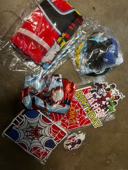 Freee spiderman decorations