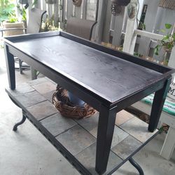 WOODEN  CENTER TABLE 