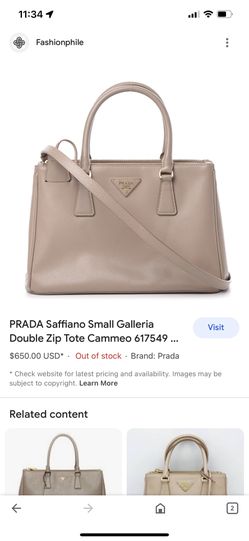 Saffiano Galleria Bag 