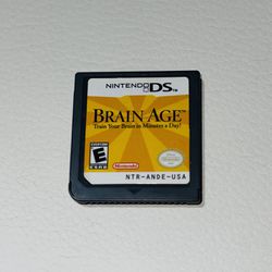 Brain Age: Train Your Brain in Minutes a Day (Nintendo DS, 2006)