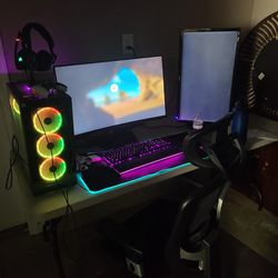 Gaming Pc With Two Monitors 