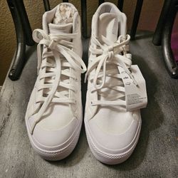 Adidas women high top size 10