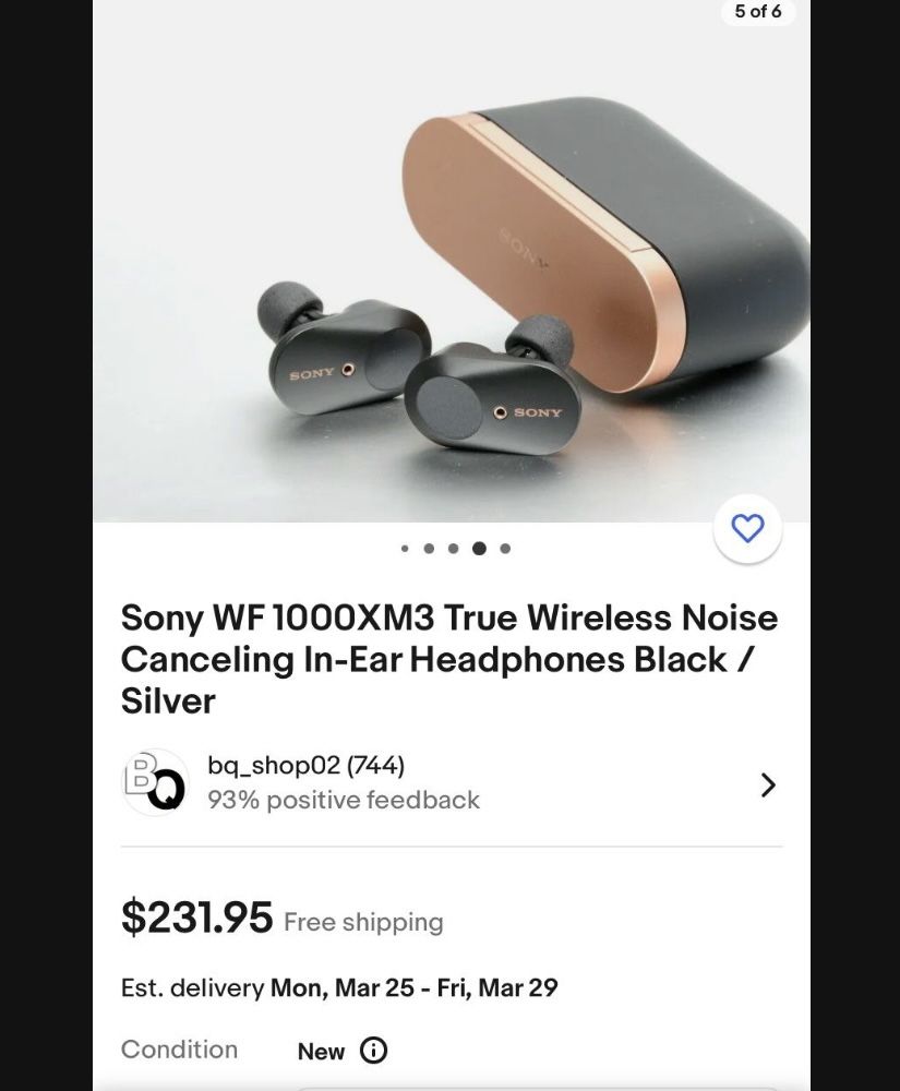 Sony Headphones 