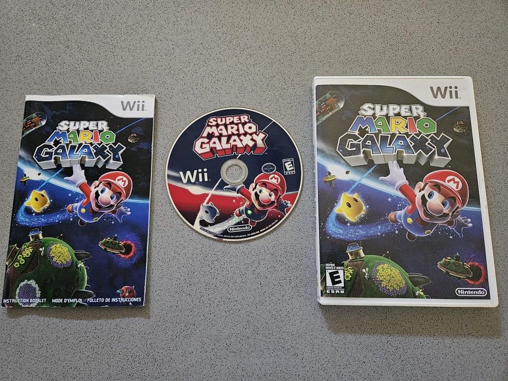 Super Mario Galaxy Nintendo Wii 