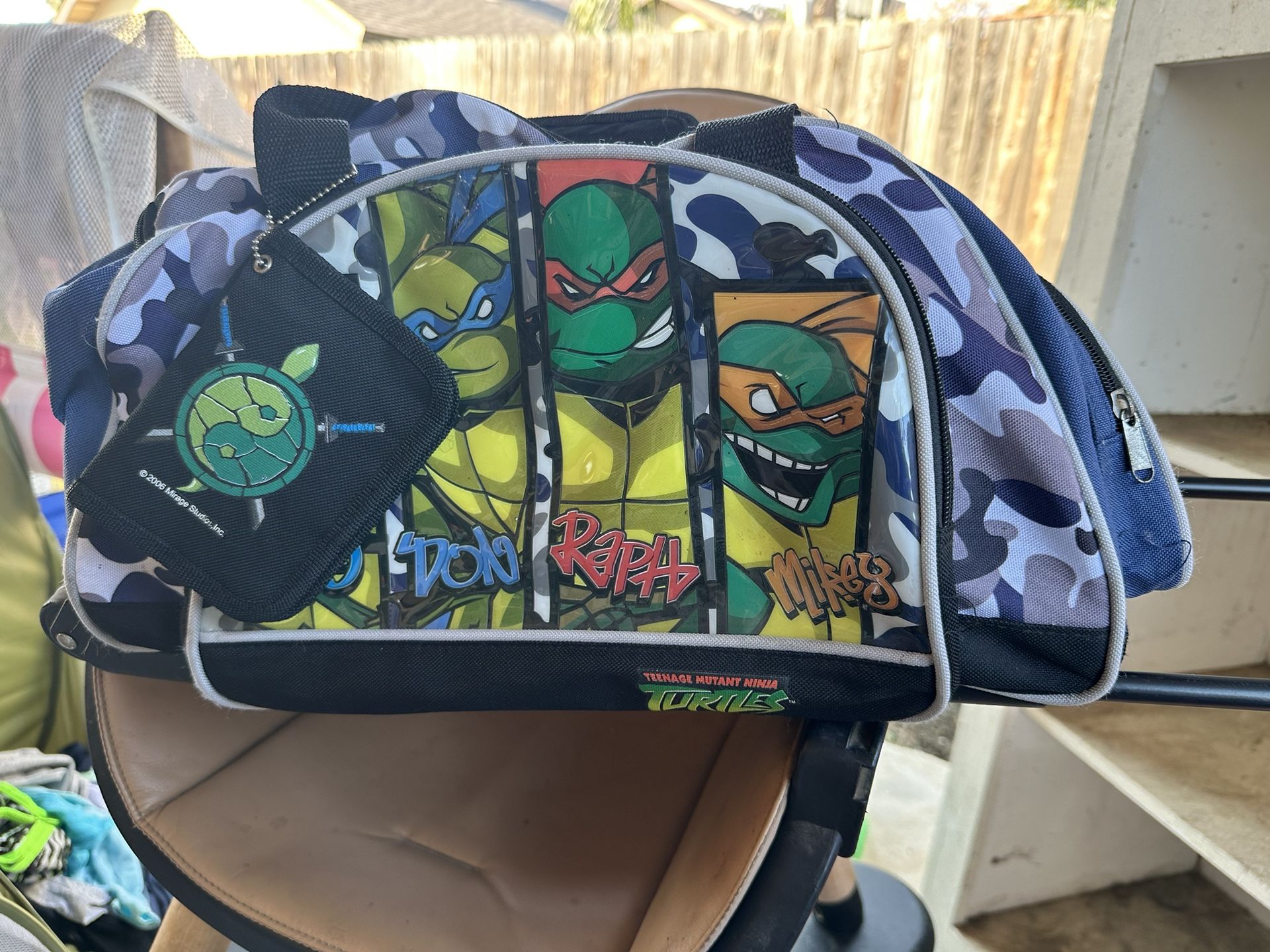 Ninja Turtle Rolling Bag
