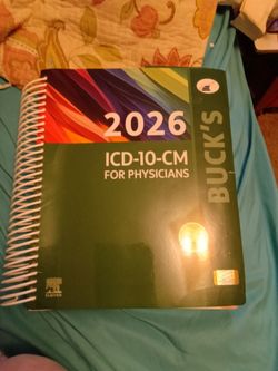 Bucks 2026 ICD-10-CM medical coding book