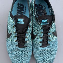 Flyknit Racer Lagoon Blue Mens Sz 11.5