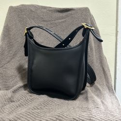 VINTAGE COACH Janice Legacy Bag In BLACK