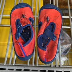 Boys Spiderman Water Shoes 13-1