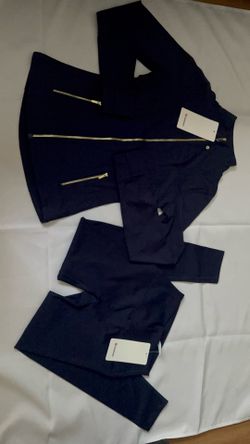 NWT Lululemon Navy Matching Set Size 6 | Jacket & Leggings