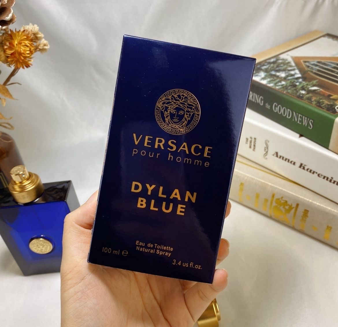 Versace Dylan Blue Pour Homme Eau de Toilette – 3.4fl oz -(100ml)
