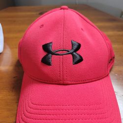 Under Armour Cap Hat Red Like New