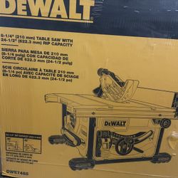 8-1/4" (210 mm) TABLE SAW WITH 24-1/2" (622.3 mm) RIP CAPACITY