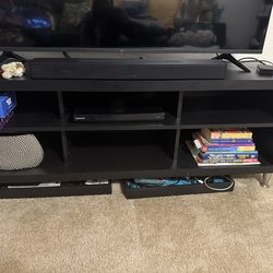 Black TV Stand