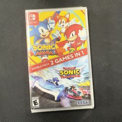Sonic Mania + Team Sonic Racing Double Pack for Nintendo Switch