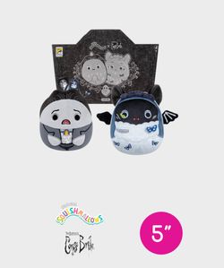 SDCC 2026 Corpse Bride x  Squishmallow Emily Victor Set LE 750 Jazwares In Hand