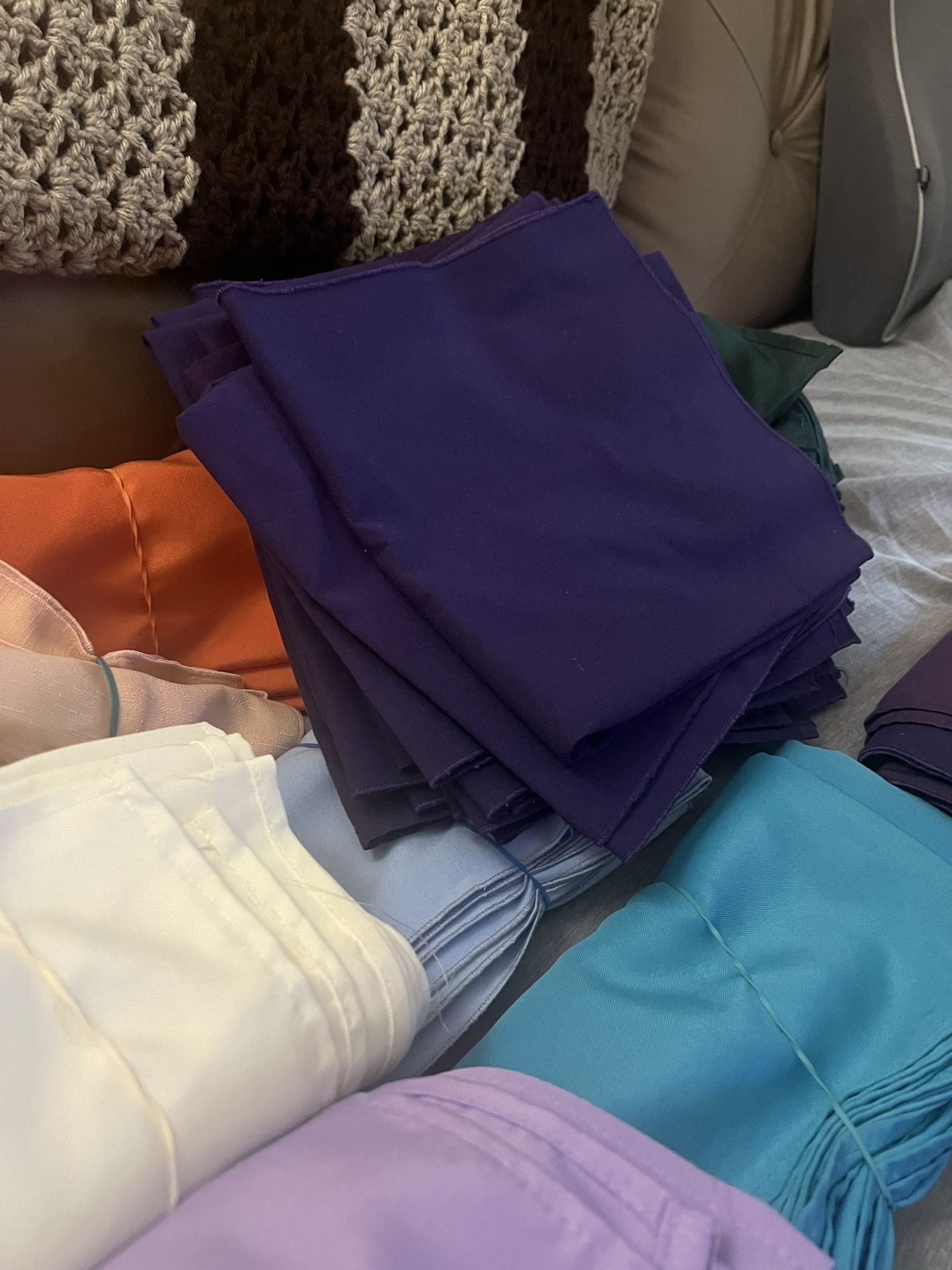 Linen Napkins- 125+ Varied Colors