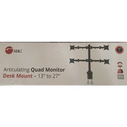 Quad Monitor Desk Mount