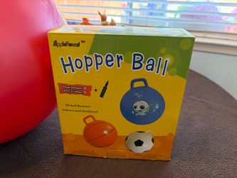 inflatable Hopper Ball Red
