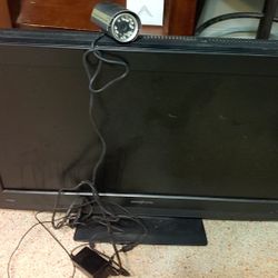 32 Inch Tv Monitor And,2 Cctv Cameras Work Perfect