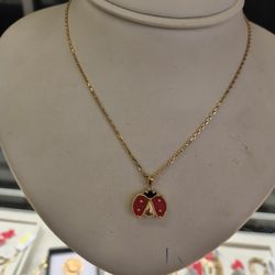 14k Gold Necklace With Pendant 6.1 Grams 20 Long Layaway Available 10%down If You Interested Please Make Sure Interested Ask Maribel Thank You 