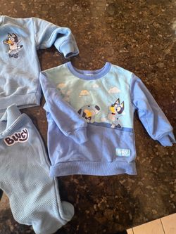 Bluey outfit for babies size 12months (boys)