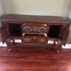 Solid wood buffet