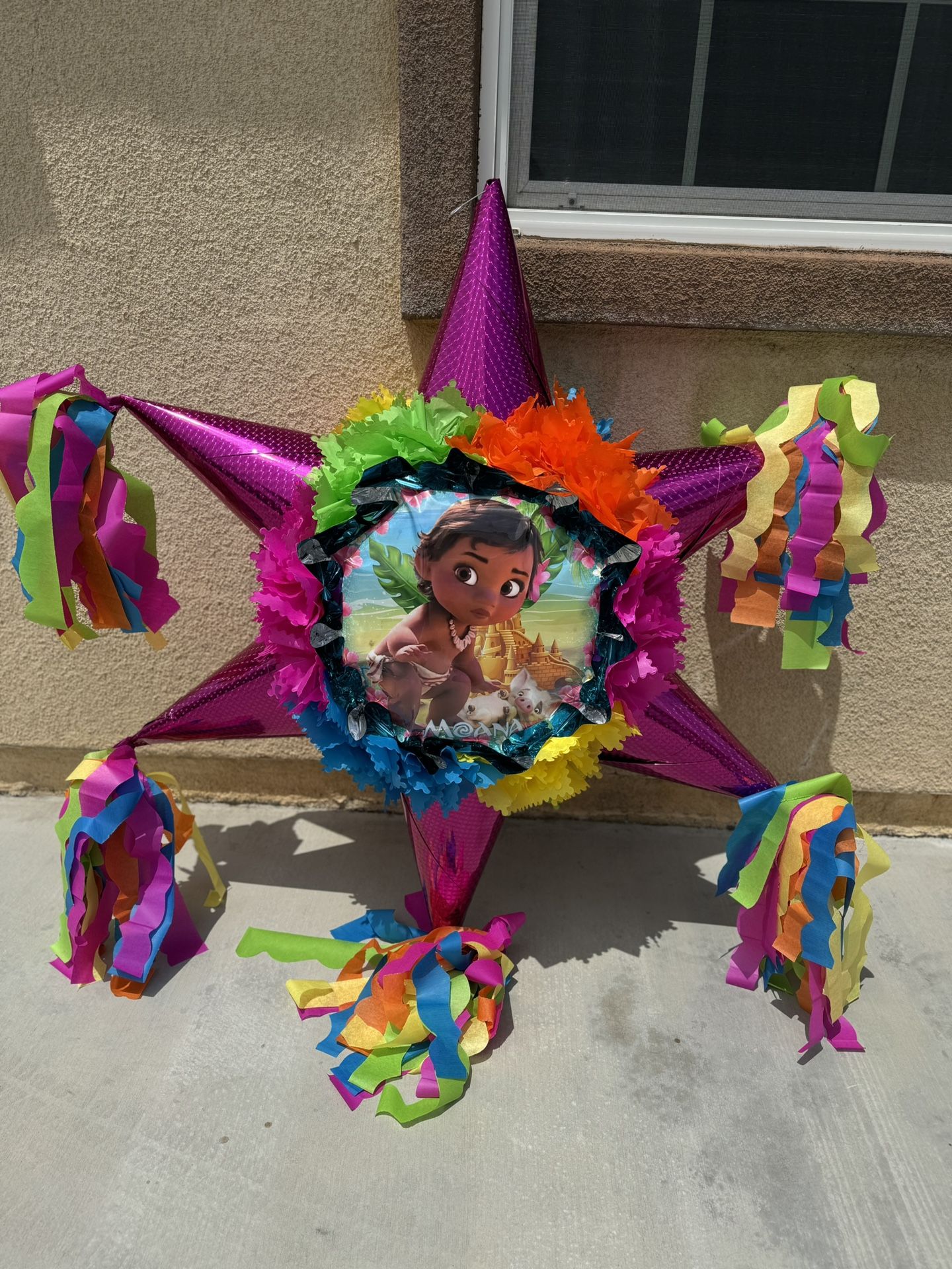 Baby Moana Regular Star Pinata