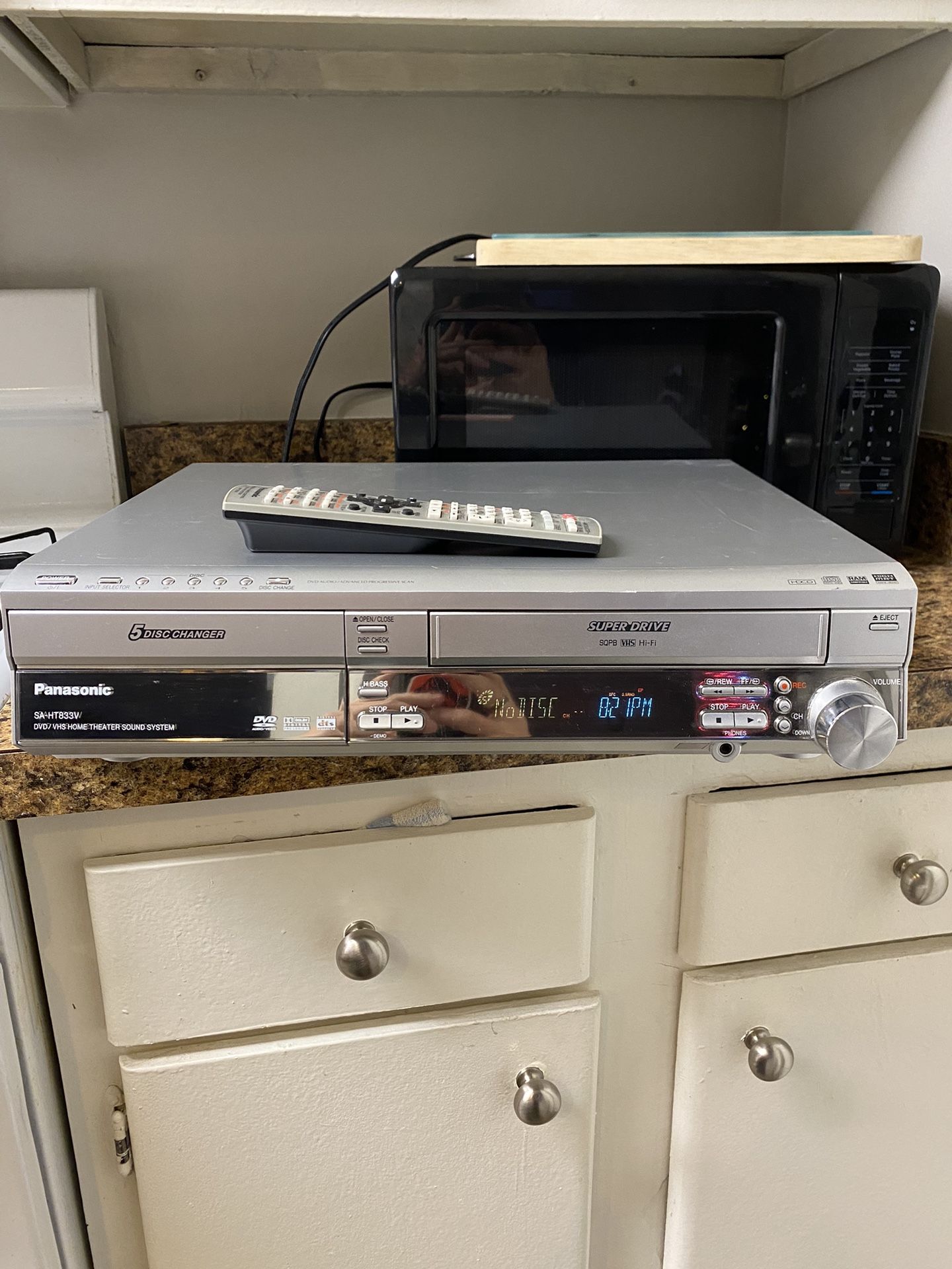 Panasonic VHS/DVD Player 