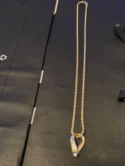 Sterling gold silver 925 Rope Chain