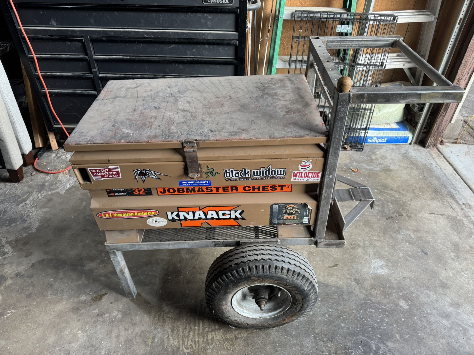 Knaack 32 Toolbox On Rolling Frame