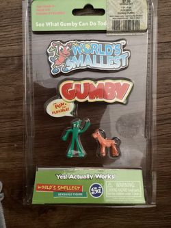 World's Smallest Gumby Bendable Figure 2-Pack