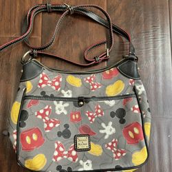 Disney Parks Mickey Mania Body Parts Dooney & Bourke Tote Bag
