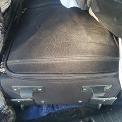 Smaller Suit Case A Carry On Black
