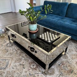 Large Metal Coffee Table