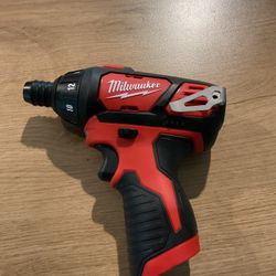 New M12 12V Lithium-Ion Cordless 1/4 in. Hex Screwdriver (Tool-Only)$50 Cash Or Zelle South Austin Pick Up 