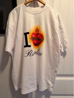 I Love ROSALÍA Official Concert Exclusive Tee - LARGE NEW