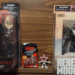 NETFLIX CASTLEVANIA ALUCARD & REBEL MOON JIMMY &STRANGER THINGS DEMOGORON 