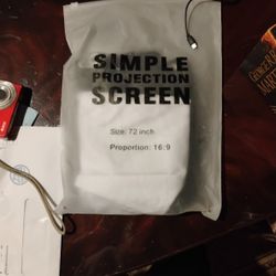 72 In Foldable Projection Screen Only $20 Originally $50