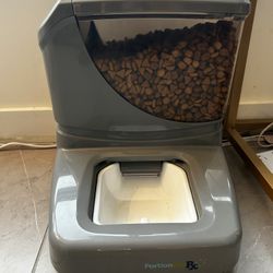 PortionPro RX Automatic Pet Feeders (Set of 2) + RFID Tags + Extras – Clean & Working