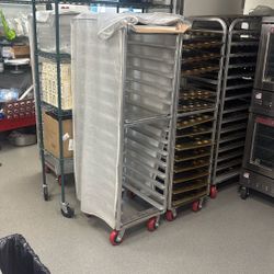 Bakery Racks And Trays Available 
